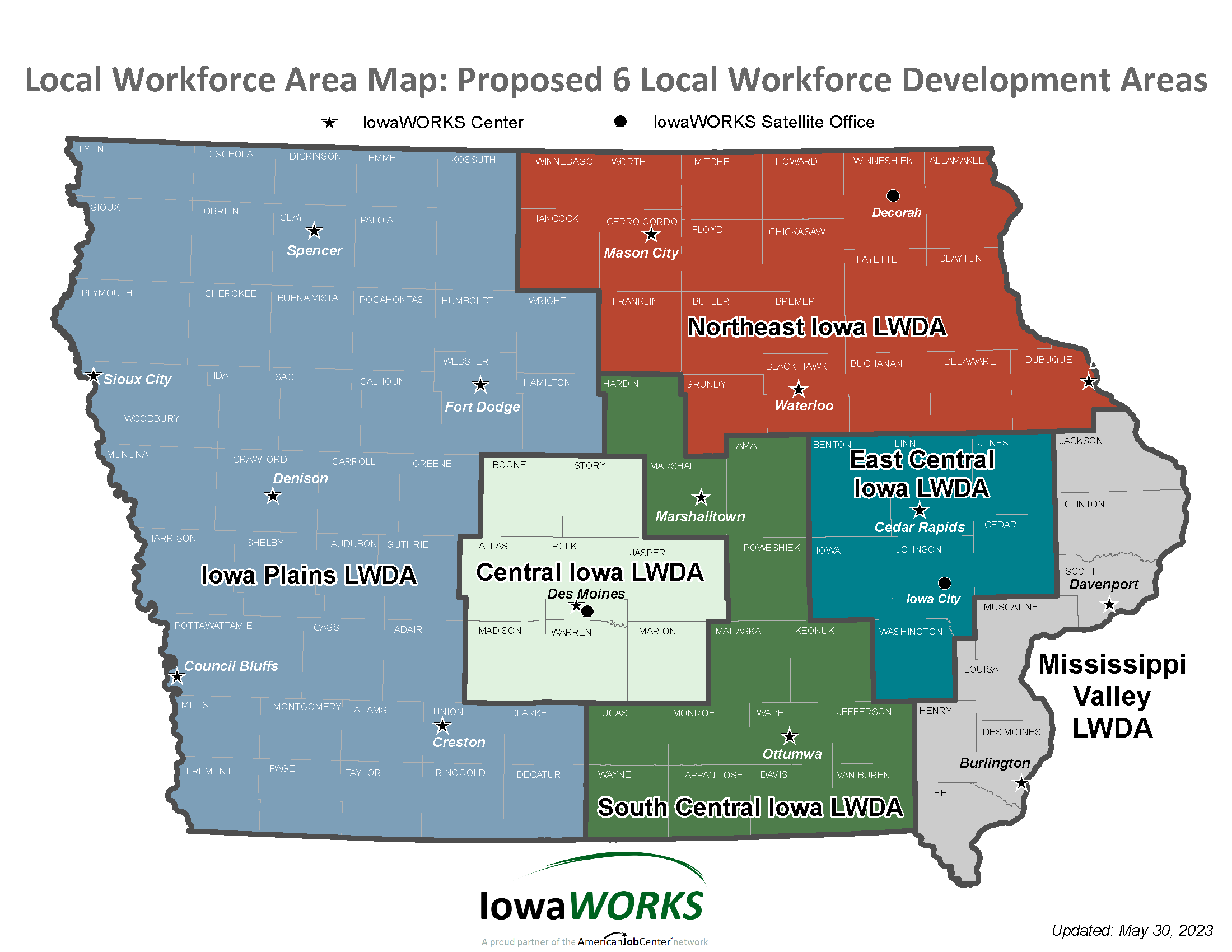 Local Workforce Development Areas